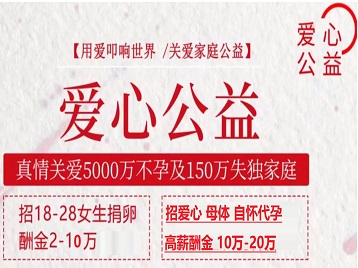 龙井捐卵助孕生子 爱心志愿者招募
